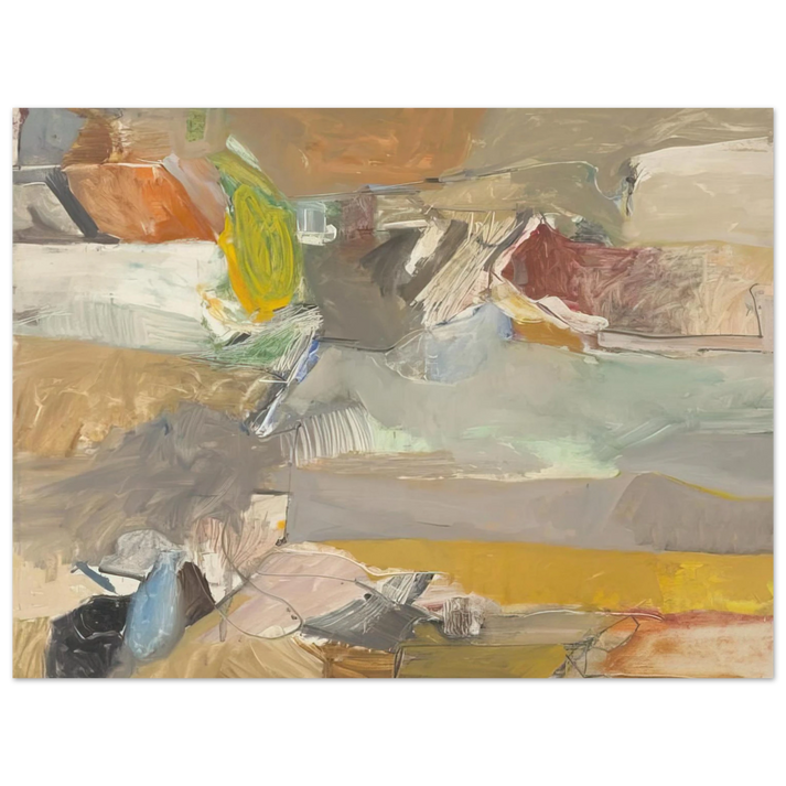 Richard Diebenkorn - Berkeley #46  75x100 cm / 30x40inches Fine Art Poster