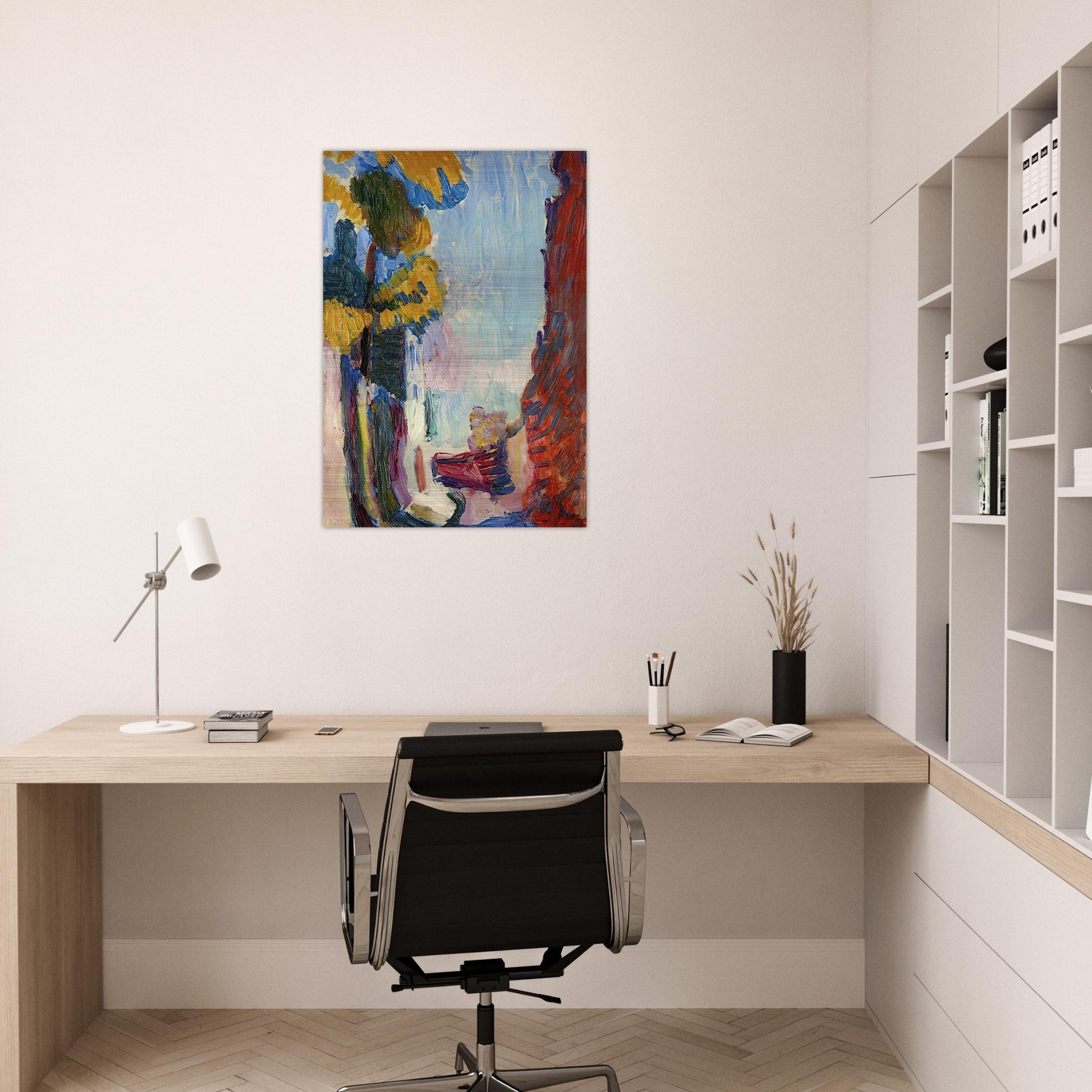 ARCUEIL 1899 - Henri Matisse Brushed Aluminum Print - 70x100 cm / 28x40 inches | Henri Matisse Aluminum Print | Henri Matisse Prints