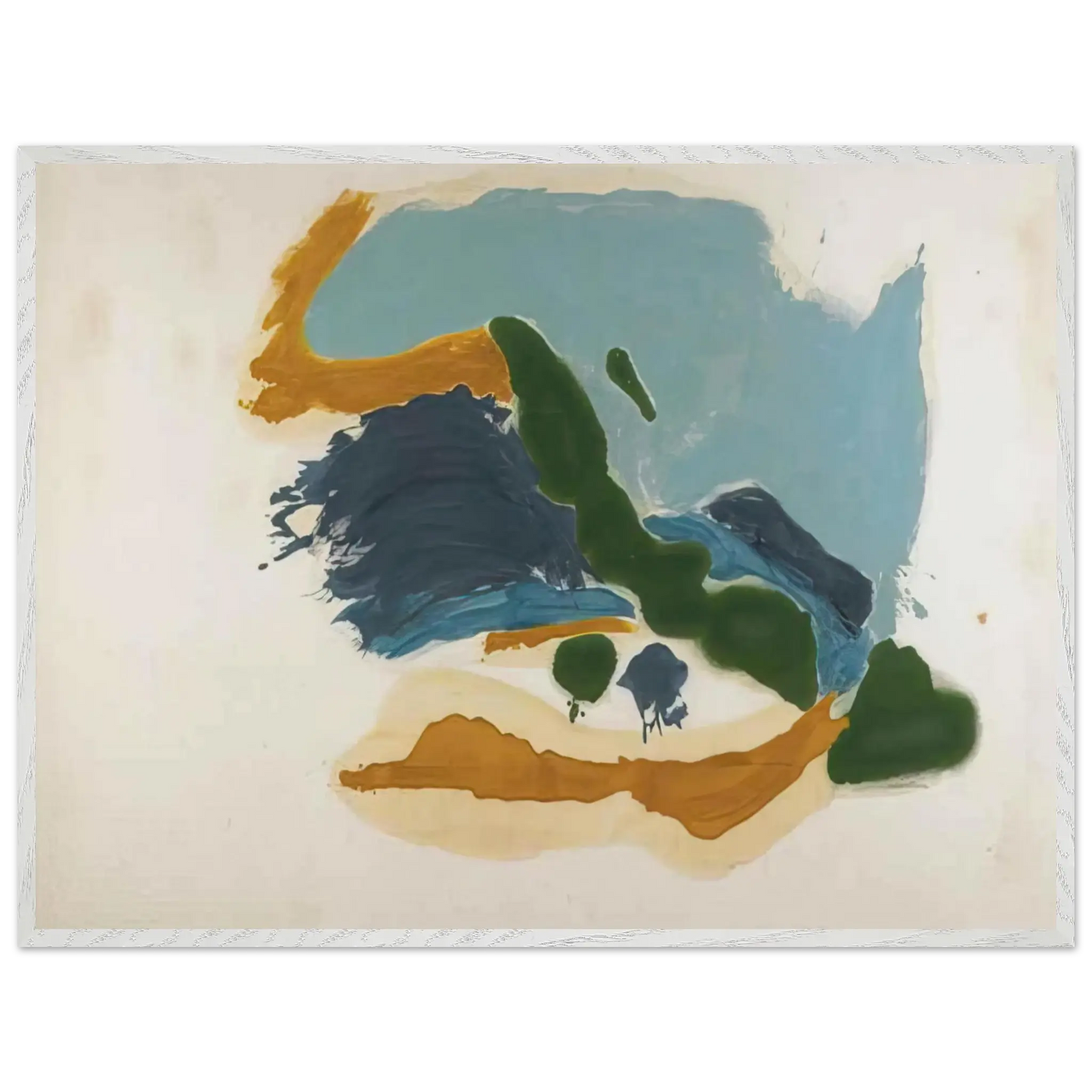 Helen Frankenthaler - Tuscany - 1963 Wall art - 60x80 cm / 24x32 Inches - Fine Art Poster - -