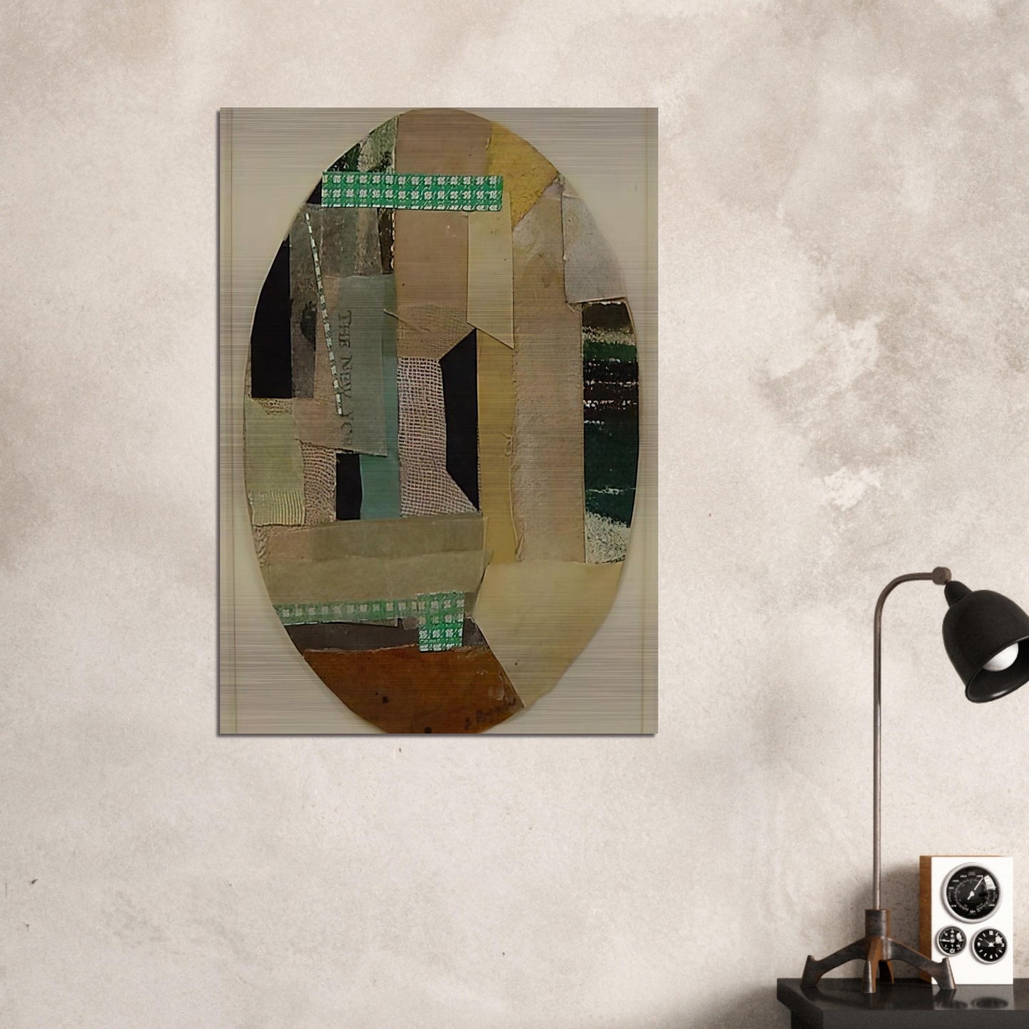 Number 22 - 1950 - Anne Ryan Brushed Aluminum Print - 70x100 cm / 28x40 inches | Anne Ryan Aluminum Print | Anne Ryan Prints