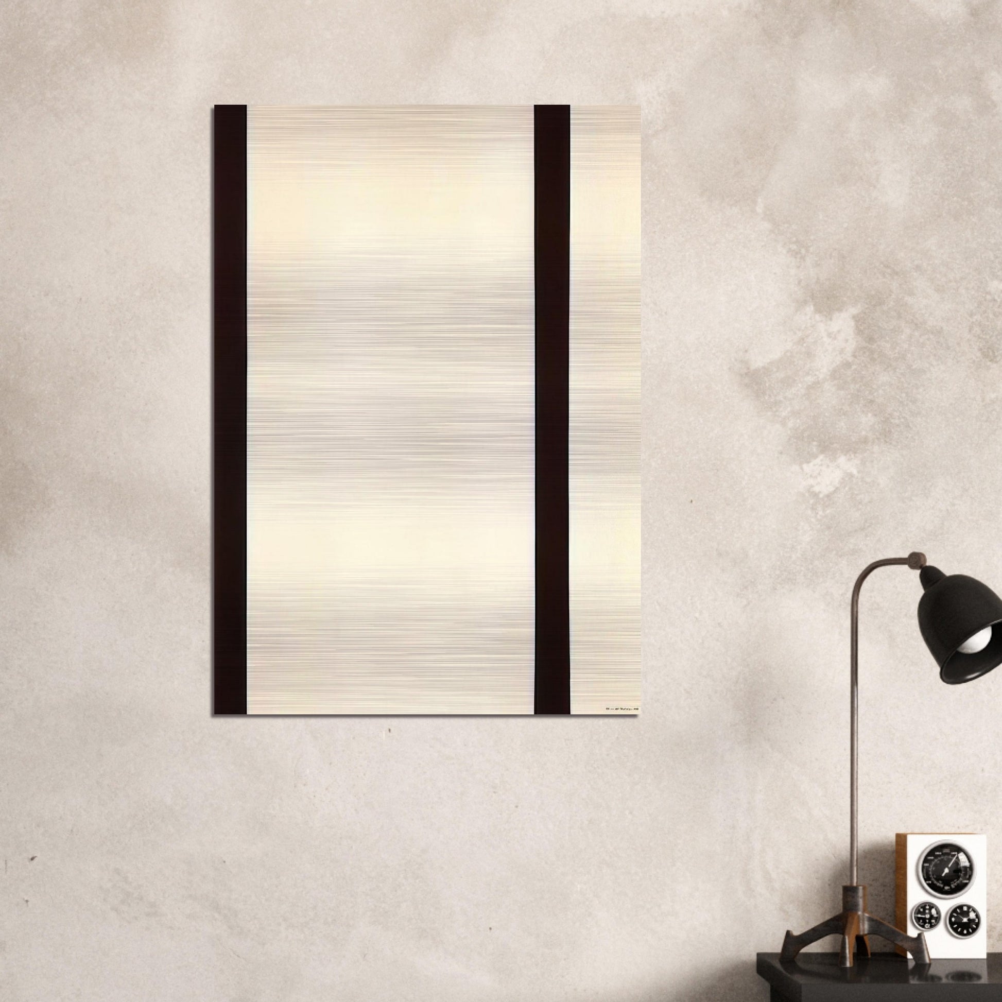 The Station of the Cross - Eighth Station - Barnett Newman Brushed Aluminum Print - 70x100 cm / 28x40 inches | Barnett Newman Aluminum Print | Barnett Newman Prints