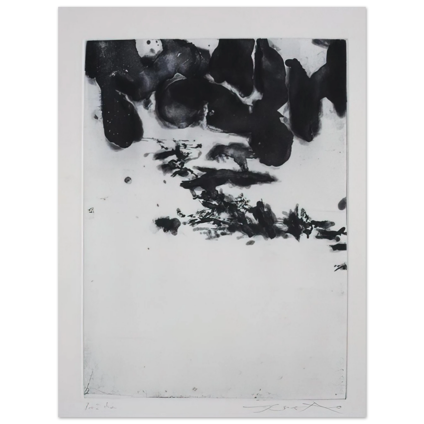 Zao Wou-Ki - GENESIS 1982  75x100 cm / 30x40inches Fine Art Poster