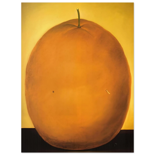 Fernando Botero - ORANGE  75x100 cm / 30x40inches Fine Art Poster
