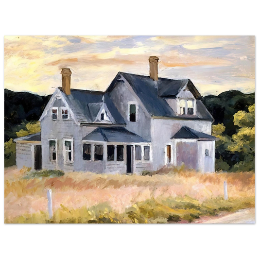 Edward Hopper - House by a Road Fine Art Poster