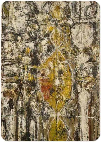Cascella II By Richard Pousette-Dart Pack of 10 Post Cards | Richard Pousette-Dart Post Cards | A6 (10.5 x 14.8 cm) - 4.1 x 5.8 inches