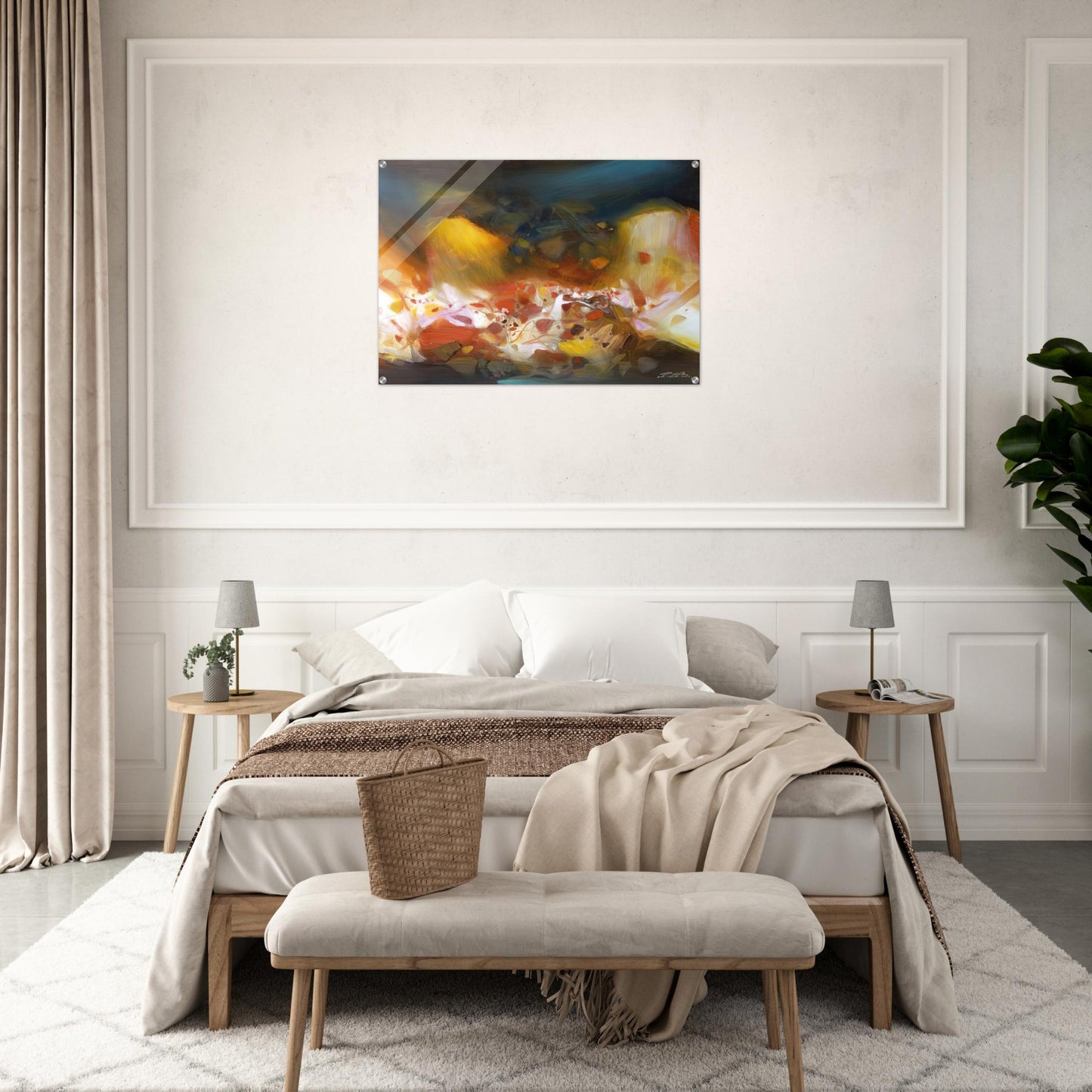 VIE MULTIPLI E 2005 - Chu teh Chun Acrylic Print - 70x100 cm / 28x40″ inches | Chu teh Chun Wall Art | Chu teh Chun Prints