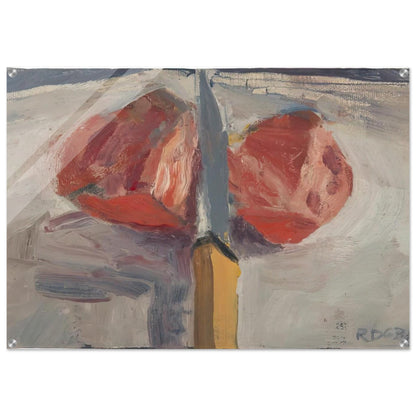 Tomato and Knife - Richard Diebenkorn Acrylic Print - 70x100 cm / 28x40″ inches