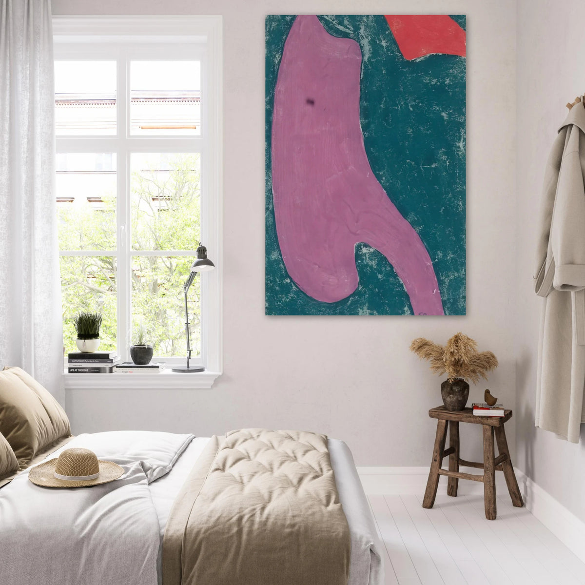 Etude de tissu - 1946 - Serge Poliakoff Art Prints - 100x150 cm / 40x60″ inches | Serge Poliakoff Poster | Serge Poliakoff Prints