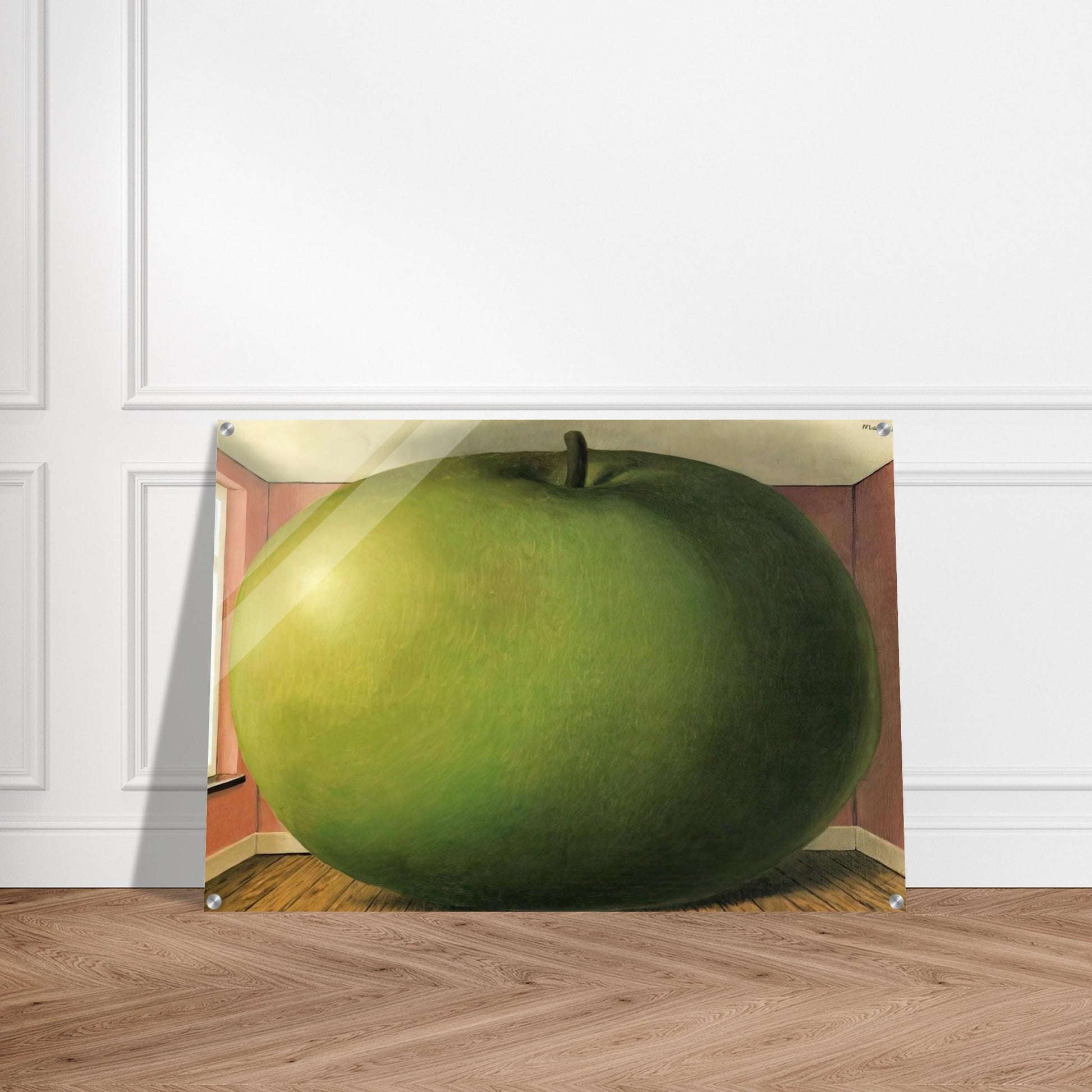 THE LISTENING ROOM 1952 - Rene Magritte Acrylic Print - 70x100 cm / 28x40″ inches | Rene Magritte Wall Art | Rene Magritte Prints