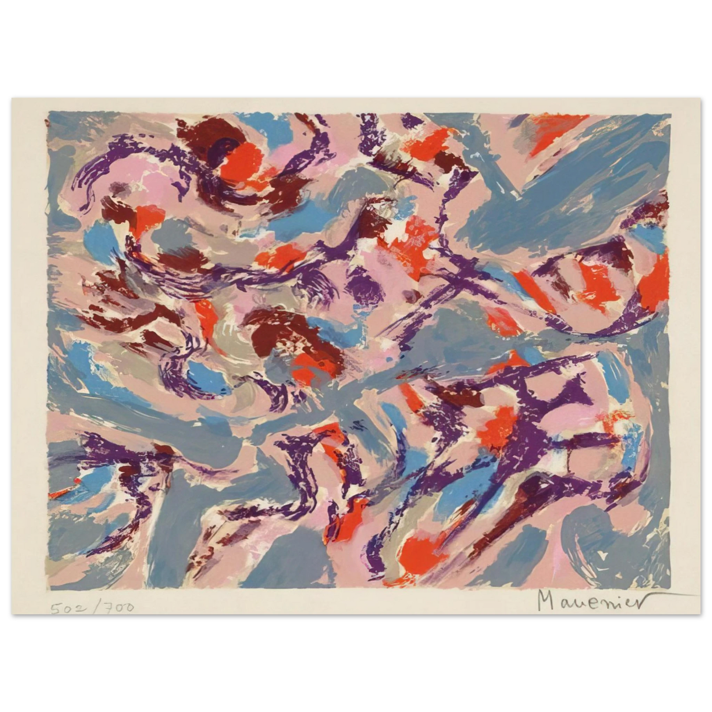 Alfred Manessier - Early Spring  75x100 cm / 30x40inches Fine Art Poster
