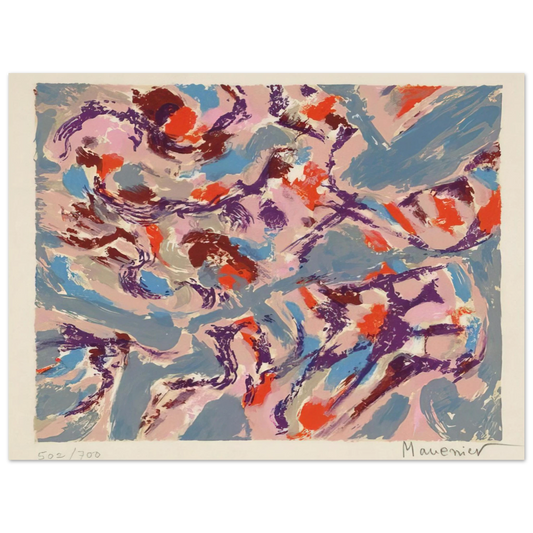 Alfred Manessier - Early Spring  75x100 cm / 30x40inches Fine Art Poster