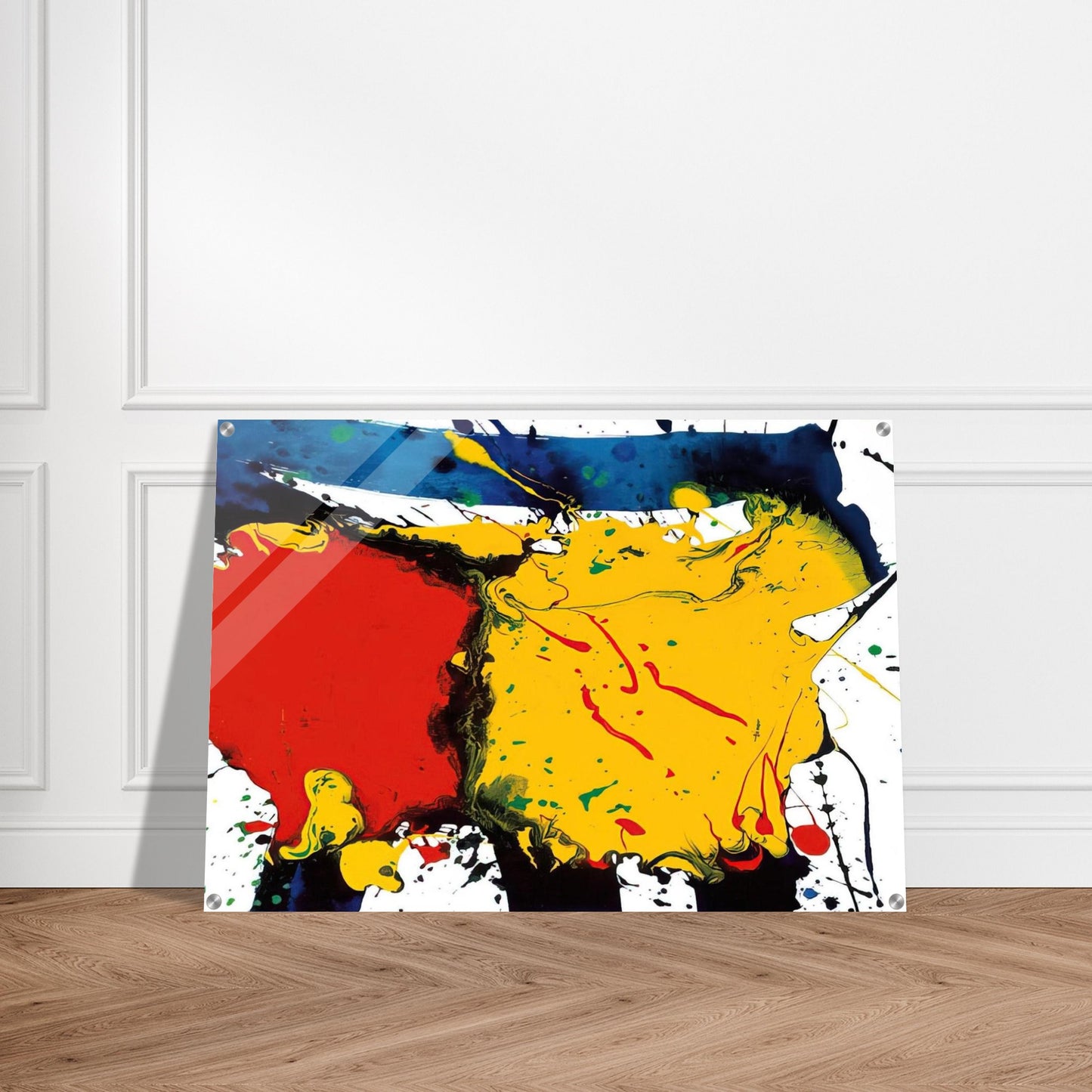 Untitled  SFP94-109  SFF 1757  - Sam Francis Acrylic Print - 70x100 cm / 28x40″ inches