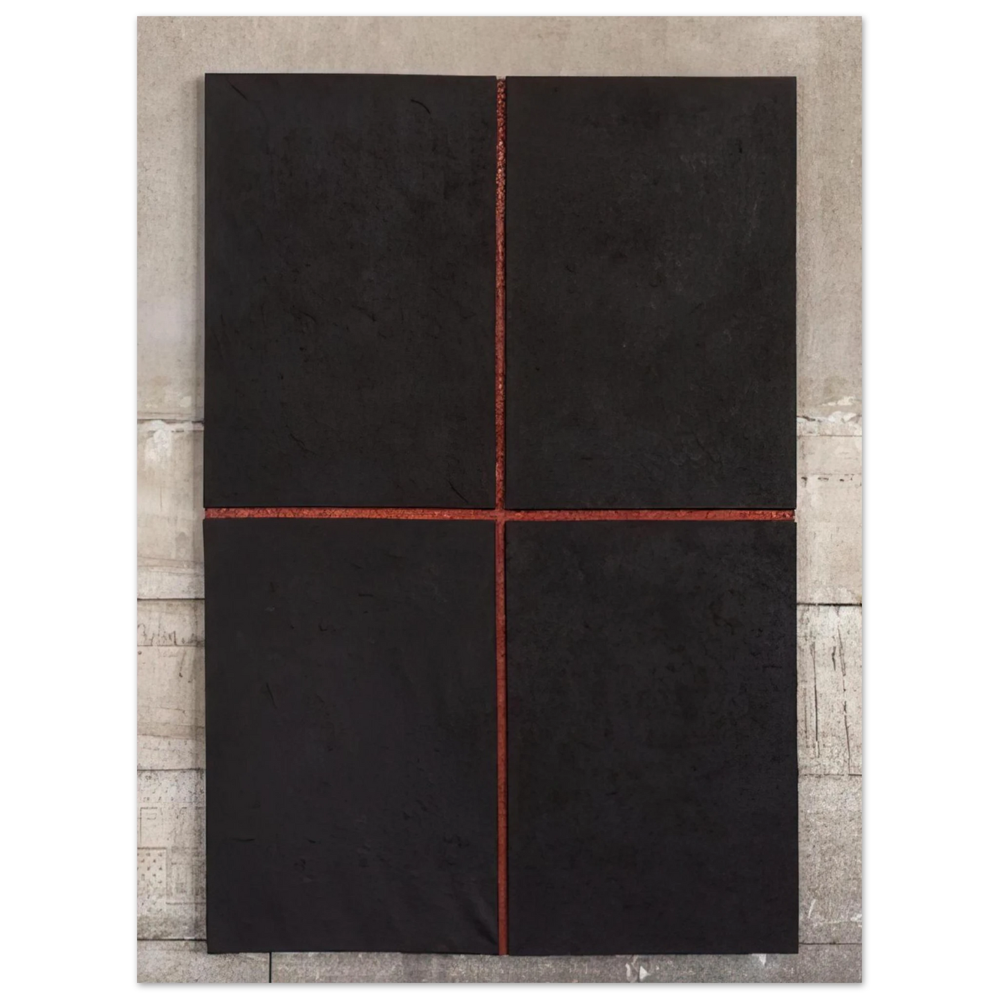 Donald Judd - Untitled First Relief - 1961  75x100 cm / 30x40inches Fine Art Poster