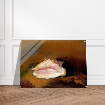 THE SEASHELL 1912 1 - Odilon Redon Acrylic Print - 70x100 cm / 28x40″ inches | Odilon Redon Wall Art | Odilon Redon Prints