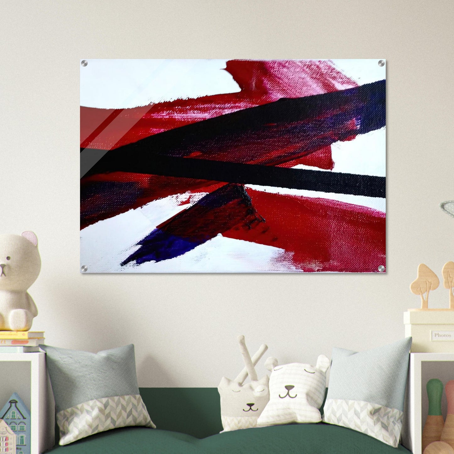 UNTITLED NR 2318 2006 - Luis Feito Acrylic Print - 70x100 cm / 28x40″ inches