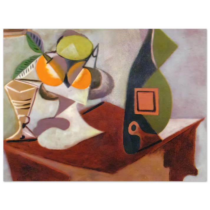 Pablo Picasso - Still life with lemon and oranges  75x100 cm / 30x40inches Fine Art Poster