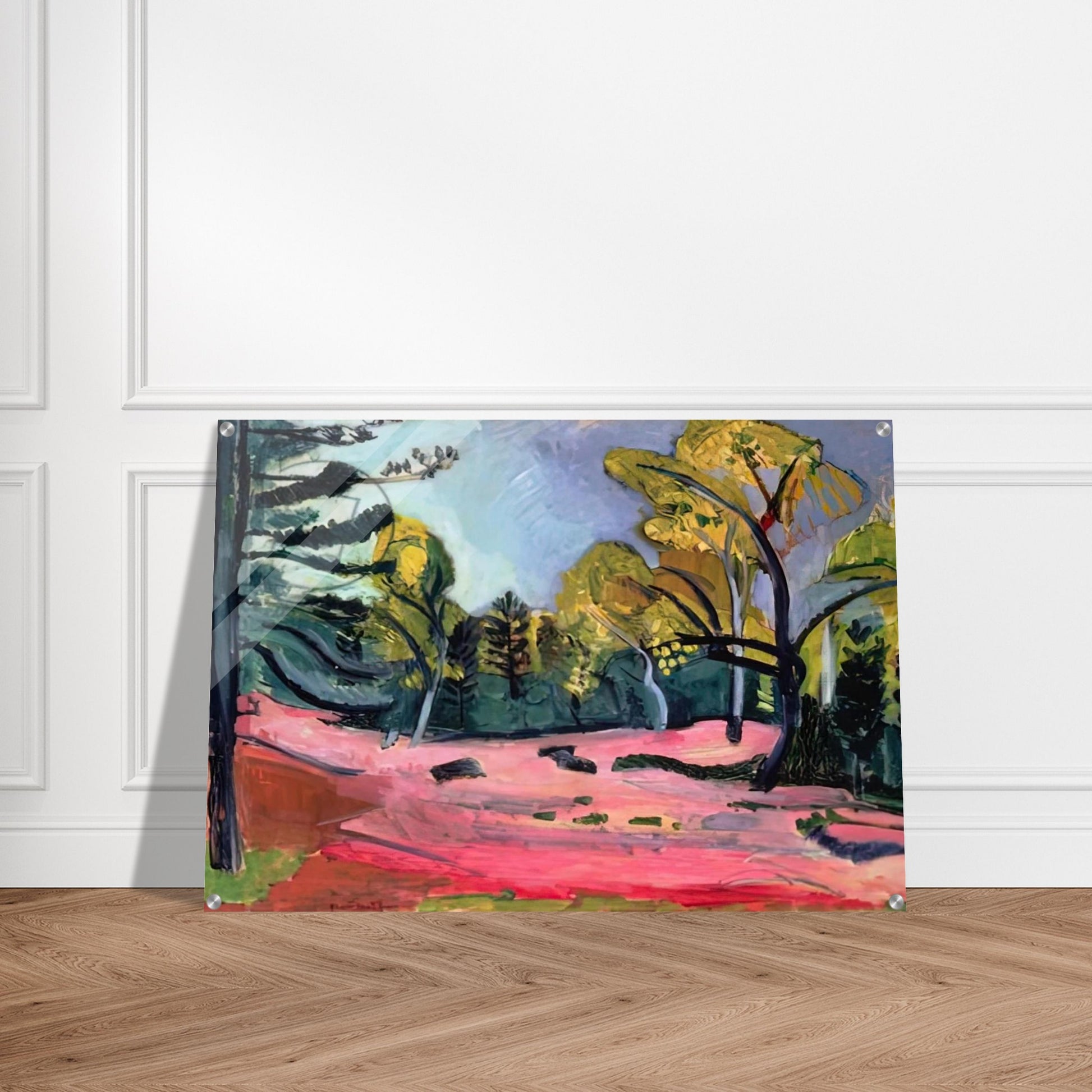 LANDSCAPE 1909 - Henri Matisse Acrylic Print - 70x100 cm / 28x40″ inches