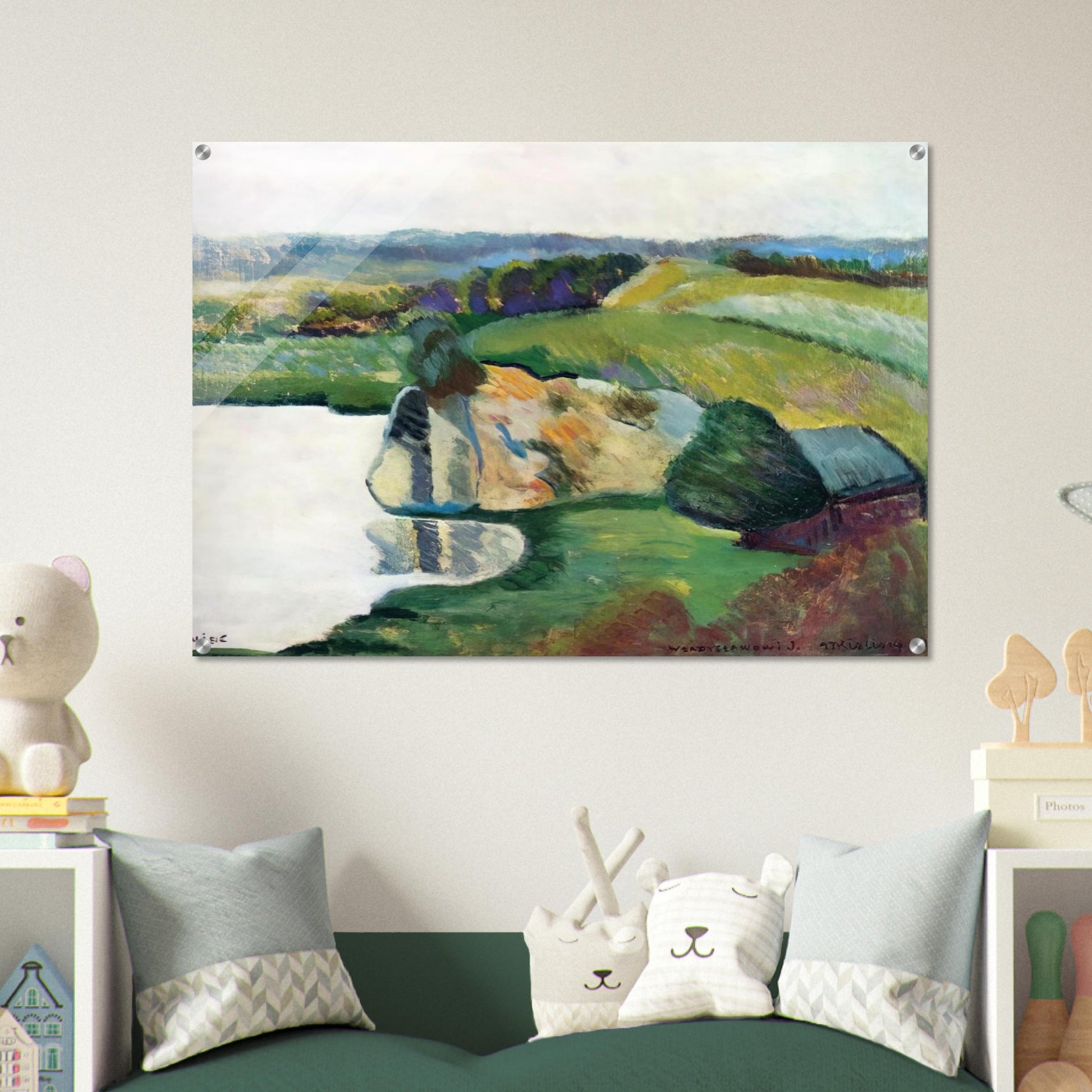 TYNIEC 1912 - Moise Kisling Acrylic Print - 70x100 cm / 28x40″ inches