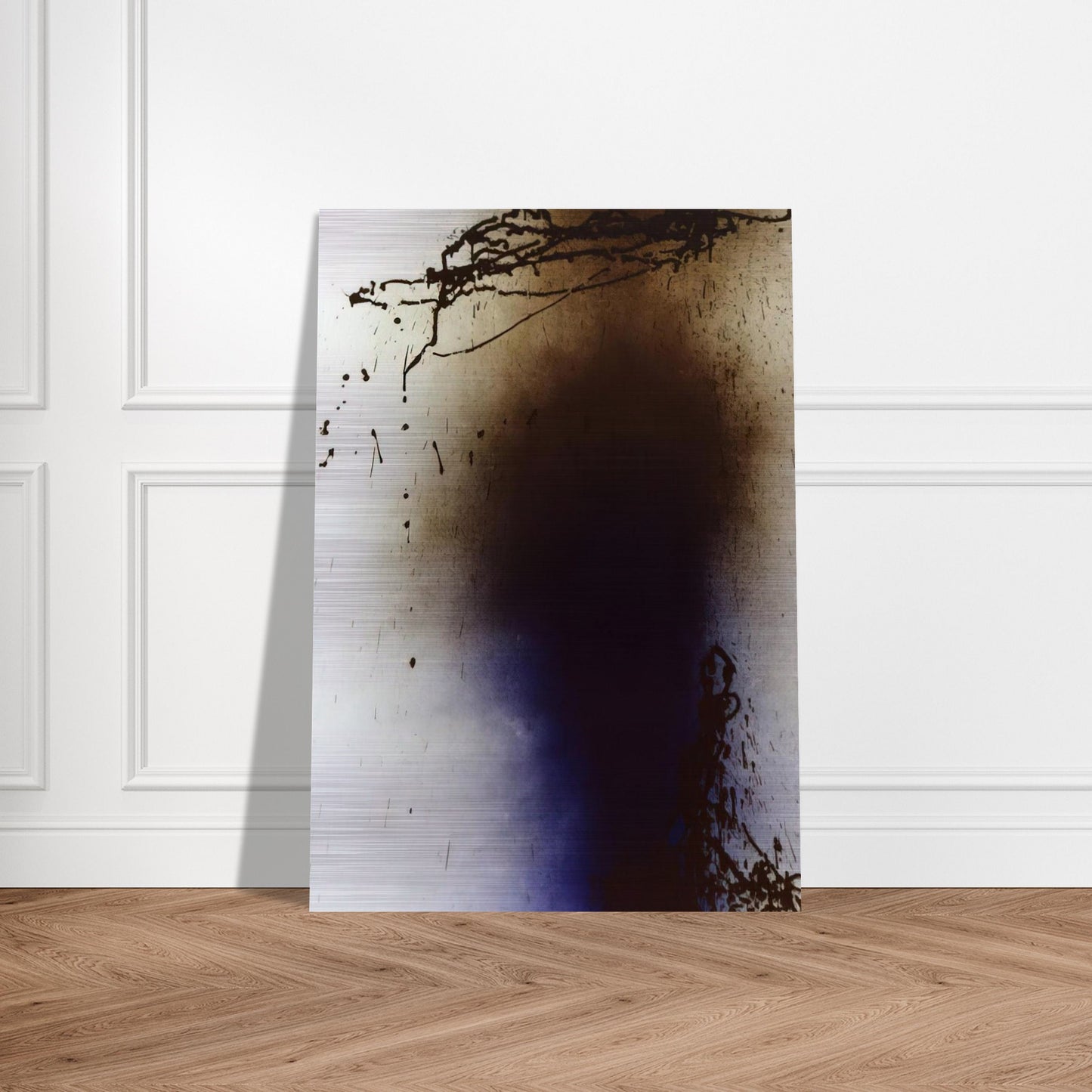 Untitled T1989-U11 - 1989 - Hans Hartung Brushed Aluminum Print - 70x100 cm / 28x40 inches | Hans Hartung Aluminum Print | Hans Hartung Prints
