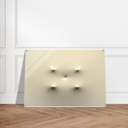 Superficie Bianca - 1967 - Enrico Castellani Acrylic Print - 70x100 cm / 28x40″ inches