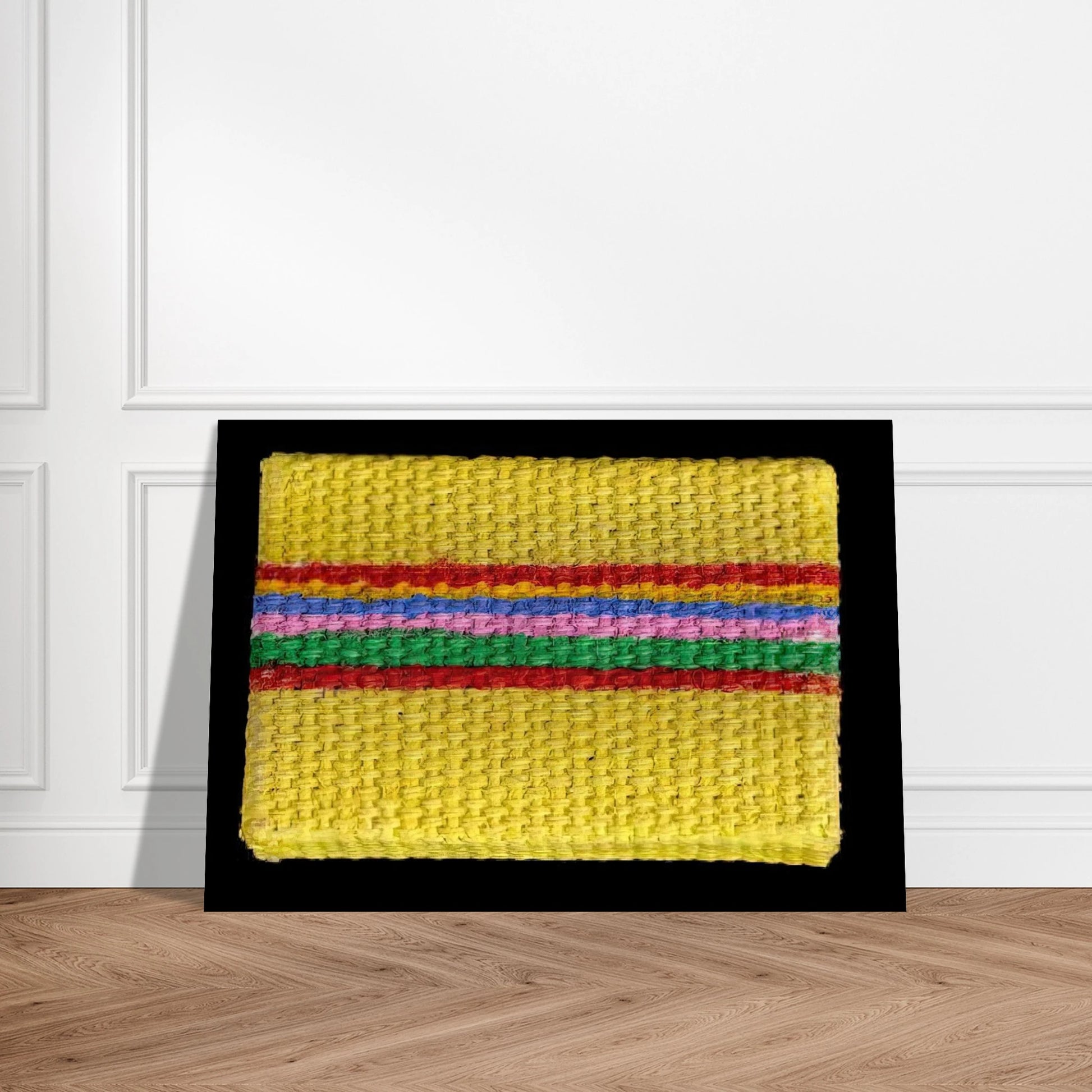 Micro-Painting - 1968 - Gene Davis Brushed Aluminum Print - 70x100 cm / 28x40 inches | Gene Davis Aluminum Print | Gene Davis Prints