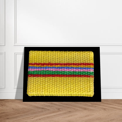 Micro-Painting - 1968 - Gene Davis Brushed Aluminum Print - 70x100 cm / 28x40 inches | Gene Davis Aluminum Print | Gene Davis Prints