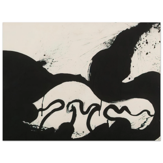 Norman Bluhm - Untitled - 1973  75x100 cm / 30x40inches Fine Art Poster