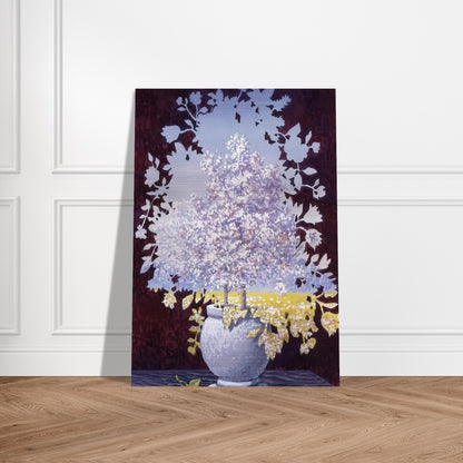 THE FLASH 1959 - Rene Magritte Brushed Aluminum Print - 70x100 cm / 28x40 inches | Rene Magritte Aluminum Print | Rene Magritte Prints