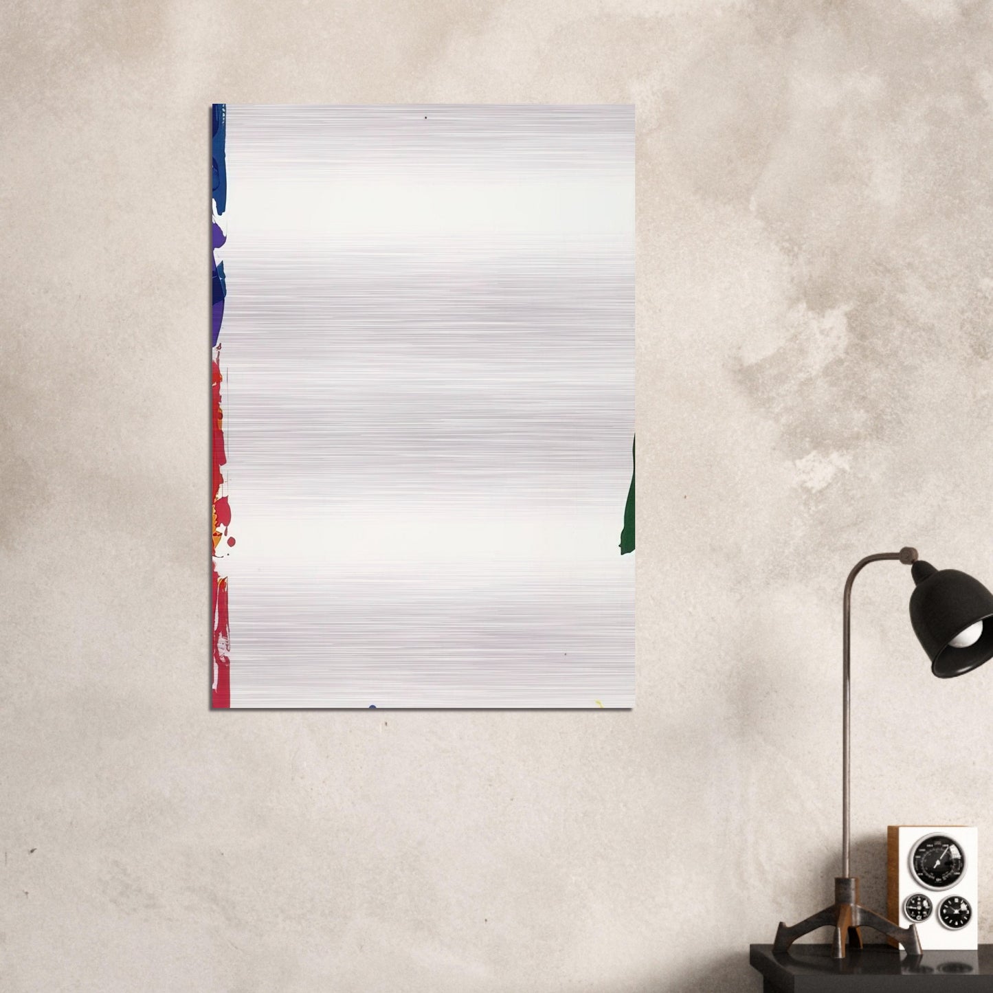 Sail I - Sam Francis Brushed Aluminum Print - 70x100 cm / 28x40 inches | Sam Francis Aluminum Print | Sam Francis Prints