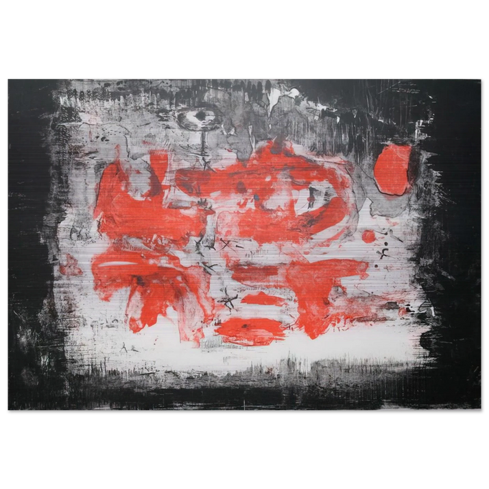 UNTITLED 1956 1 - Zao Wou-Ki Brushed Aluminum Print - 70x100 cm / 28x40 inches | Zao Wou-Ki Aluminum Print | Zao Wou-Ki Prints