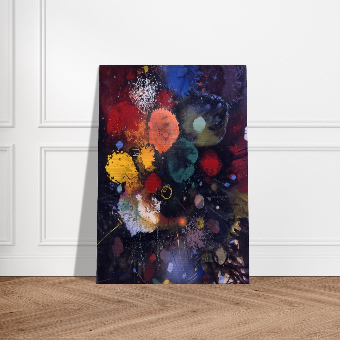 Flowers No. 5 - 1975 - Gebre Kristos Desta Brushed Aluminum Print - 70x100 cm / 28x40 inches | Gebre Kristos Desta Aluminum Print | Gebre Kristos Desta Prints