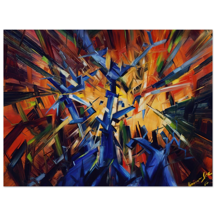 Konrad Zuse - Untitled - 1966  75x100 cm / 30x40inches Fine Art Poster