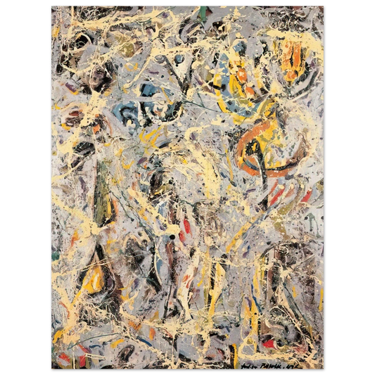 Jackson Pollock - GALAXY 1947  75x100 cm / 30x40inches Fine Art Poster
