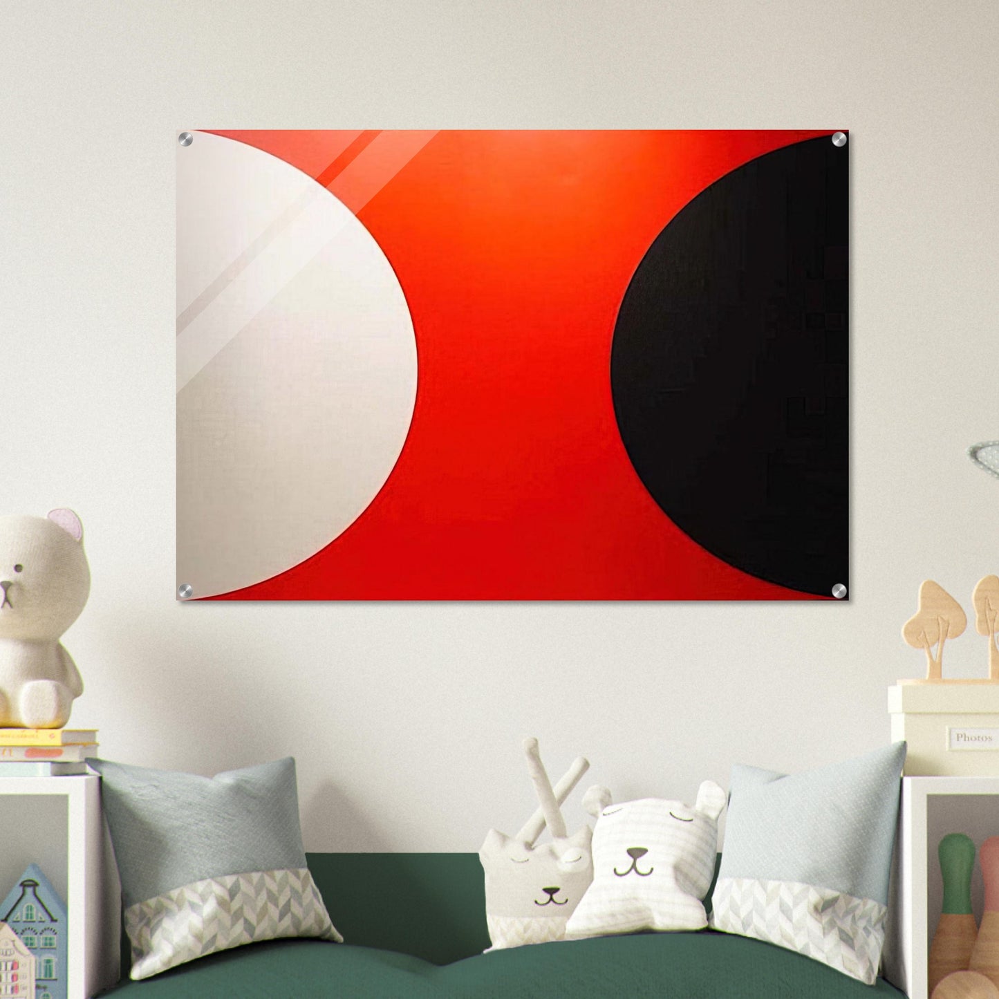 Omega IX - 1961 - Alexander Liberman Acrylic Print - 70x100 cm / 28x40″ inches