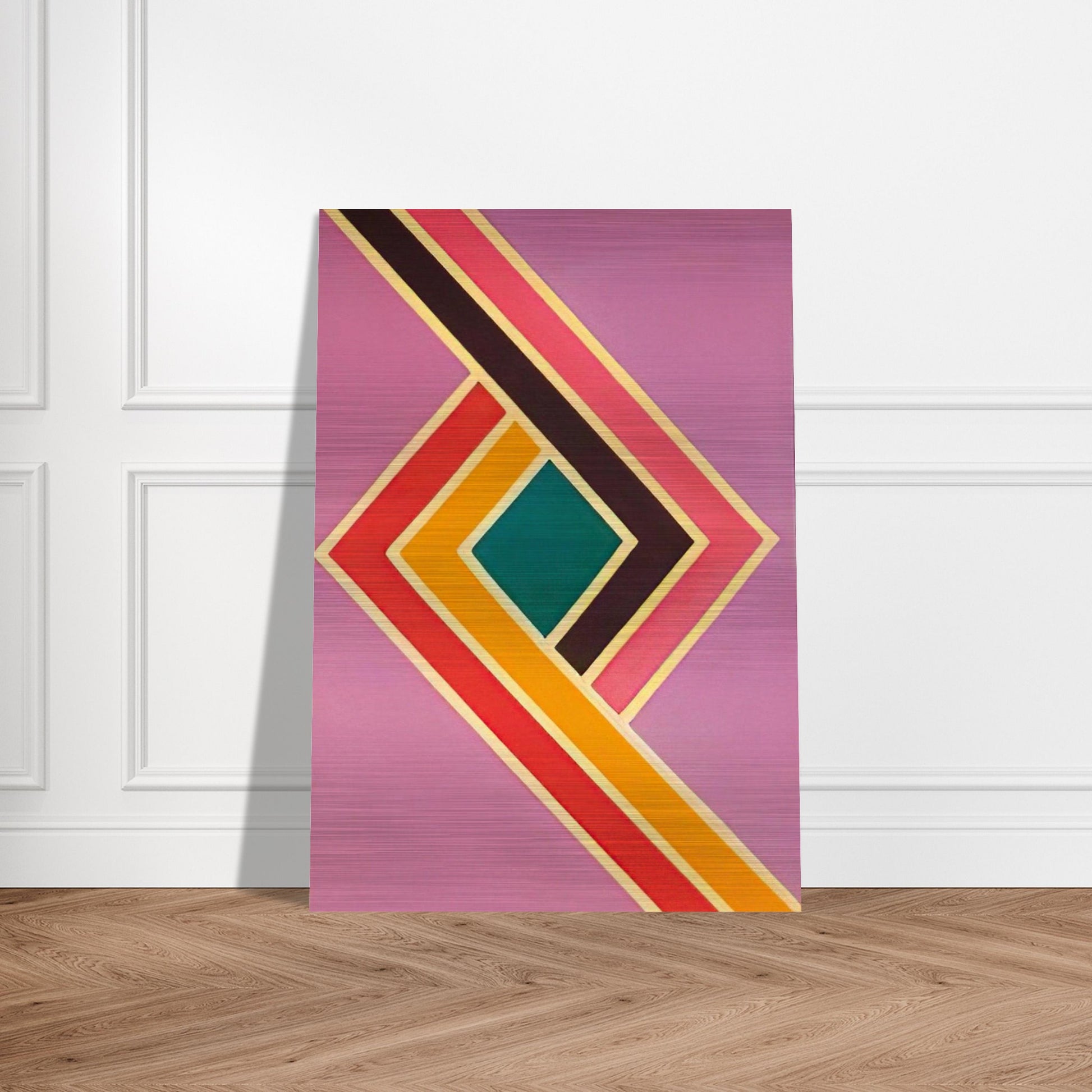Comet I - Sam Gilliam Brushed Aluminum Print - 70x100 cm / 28x40 inches | Sam Gilliam Aluminum Print | Sam Gilliam Prints