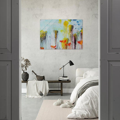 Lepanto, Part VII - Cy Twombly Acrylic Print - 70x100 cm / 28x40″ inches