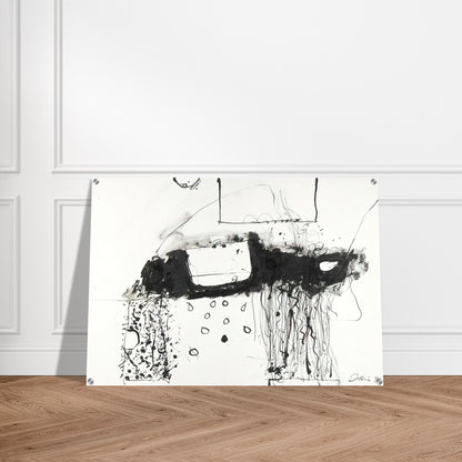 Boxcar - 1981 - Gene Davis Acrylic Print - 70x100 cm / 28x40″ inches