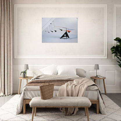 BLUE FEATHER 1948 - Alexander Calder Acrylic Print - 70x100 cm / 28x40″ inches
