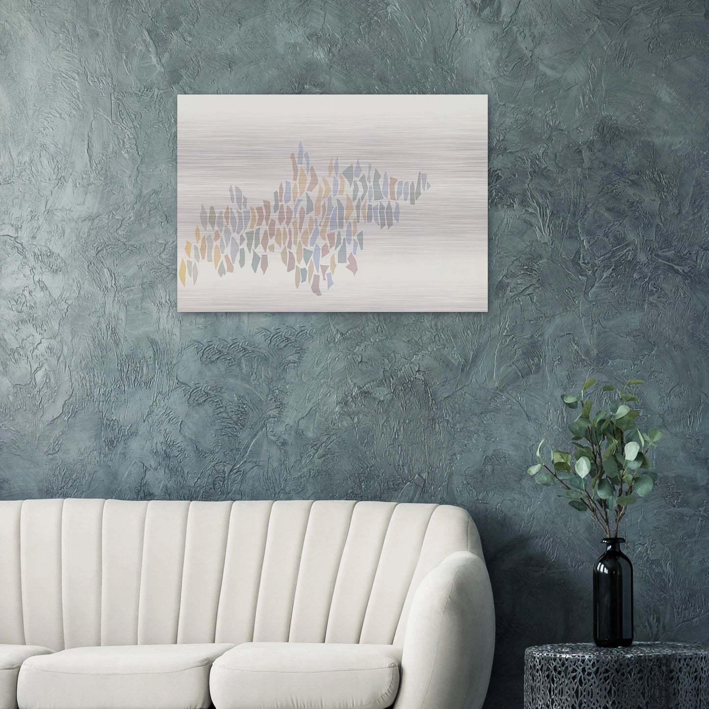 Untitled - 1970 - Robert Goodnough Brushed Aluminum Print - 70x100 cm / 28x40 inches | Robert Goodnough Aluminum Print | Robert Goodnough Prints