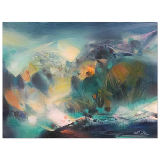 Chu teh Chun - VIVANTE S R NIT DES NEIGES 2005  75x100 cm / 30x40inches Fine Art Poster