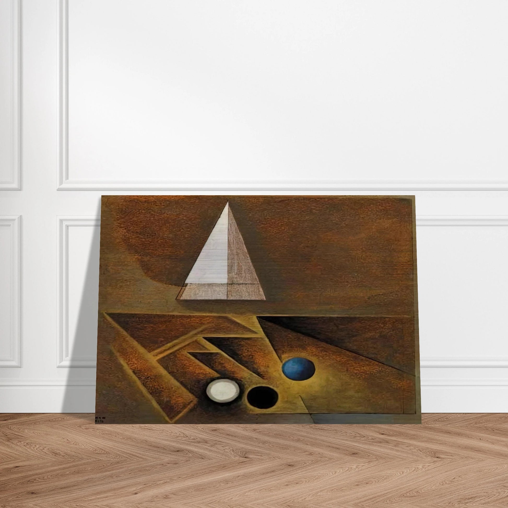 Sketch Painted in Santa Fe, New Mexico - 1944 - Lawren Harris Brushed Aluminum Print - 70x100 cm / 28x40 inches | Lawren Harris Aluminum Print | Lawren Harris Prints