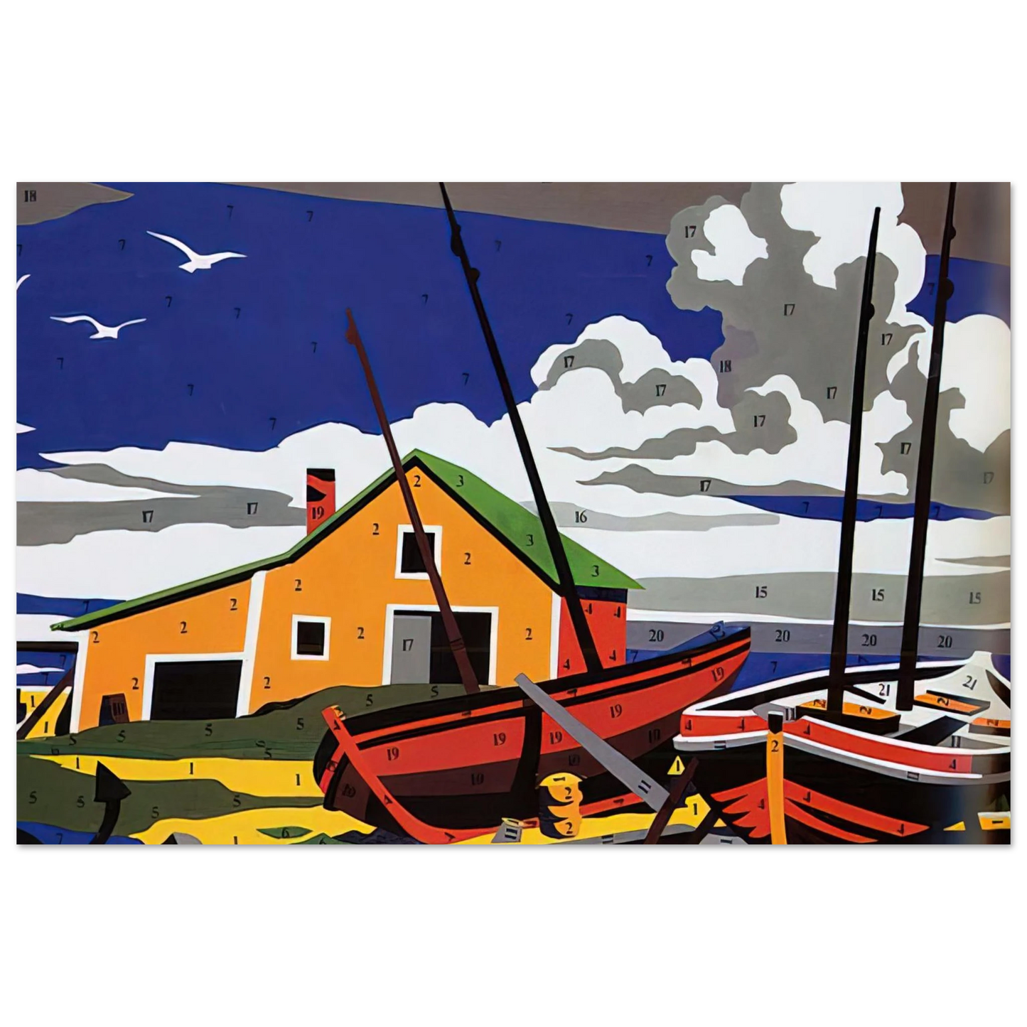 Andy Warhol - Do It Yourself  Seascape  Fine Art Poster