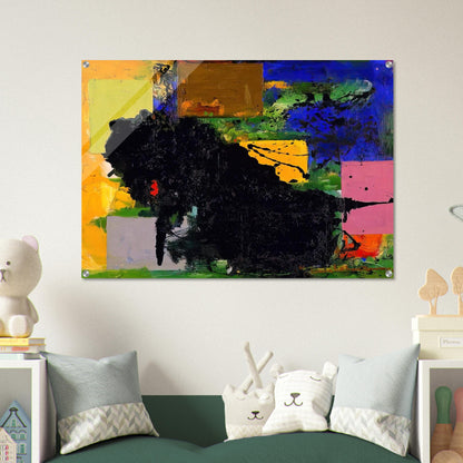 The Vanquished - Hans Hofmann Acrylic Print - 70x100 cm / 28x40″ inches