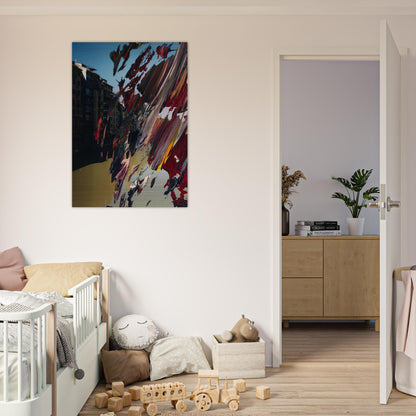 FIRENZE - Gerhard Richter Brushed Aluminum Print - 70x100 cm / 28x40 inches | Gerhard Richter Aluminum Print | Gerhard Richter Prints