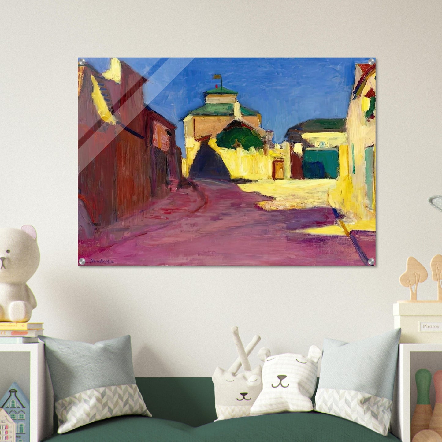 UNE RUE A ARCUEIL 1904 - Henri Matisse Acrylic Print - 70x100 cm / 28x40″ inches | Henri Matisse Wall Art | Henri Matisse Prints