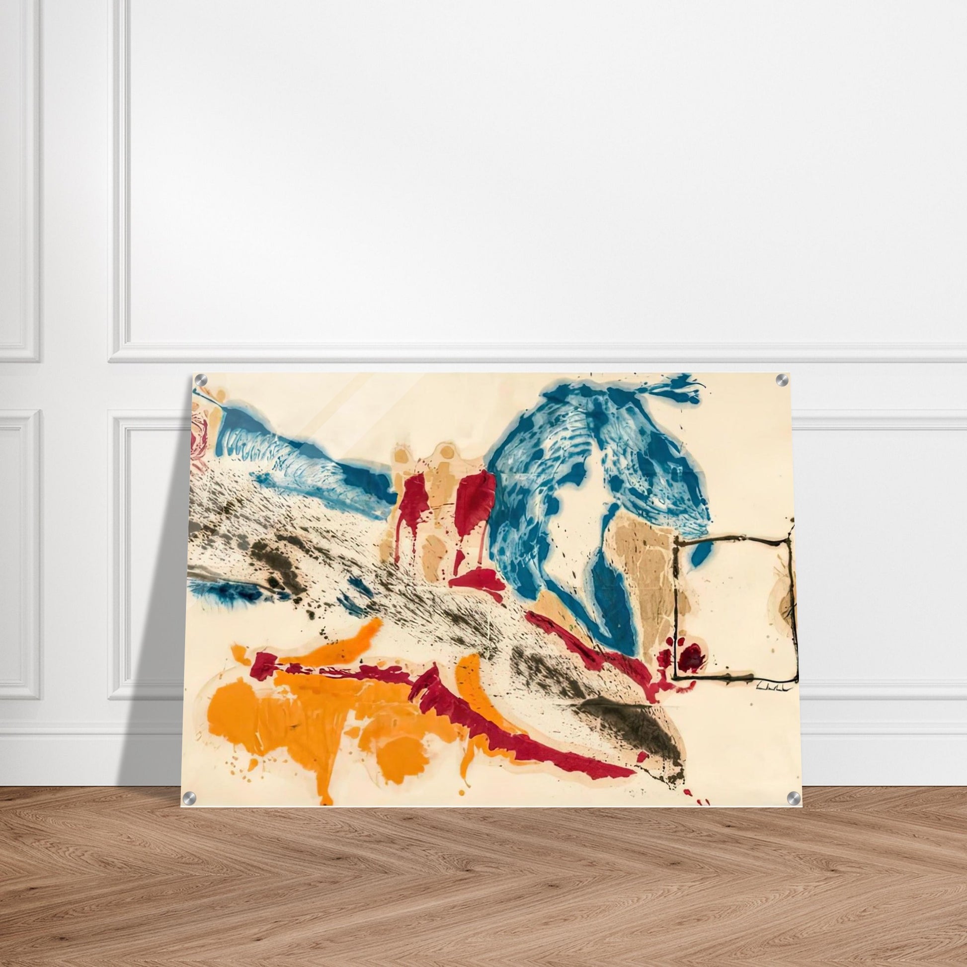 Alassio, 1960- - Helen Frankenthaler Acrylic Print - 70x100 cm / 28x40″ inches