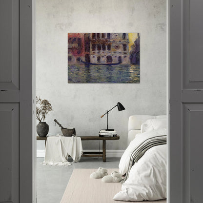 Palazzo Dario 3 - claude monet Brushed Aluminum Print - 70x100 cm / 28x40 inches | claude monet Aluminum Print | claude monet Prints