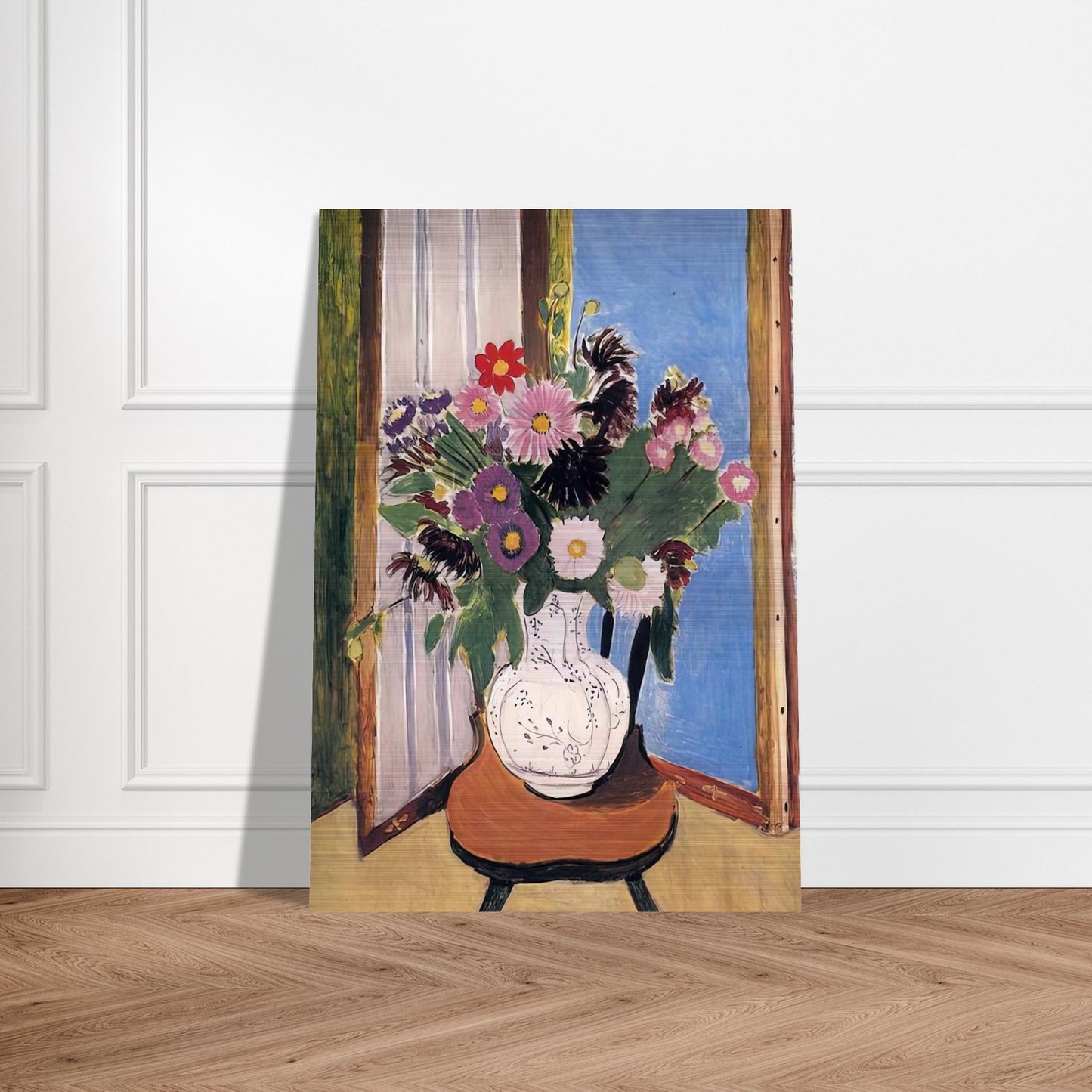 DAISIES 1919 - Henri Matisse Brushed Aluminum Print - 70x100 cm / 28x40 inches | Henri Matisse Aluminum Print | Henri Matisse Prints
