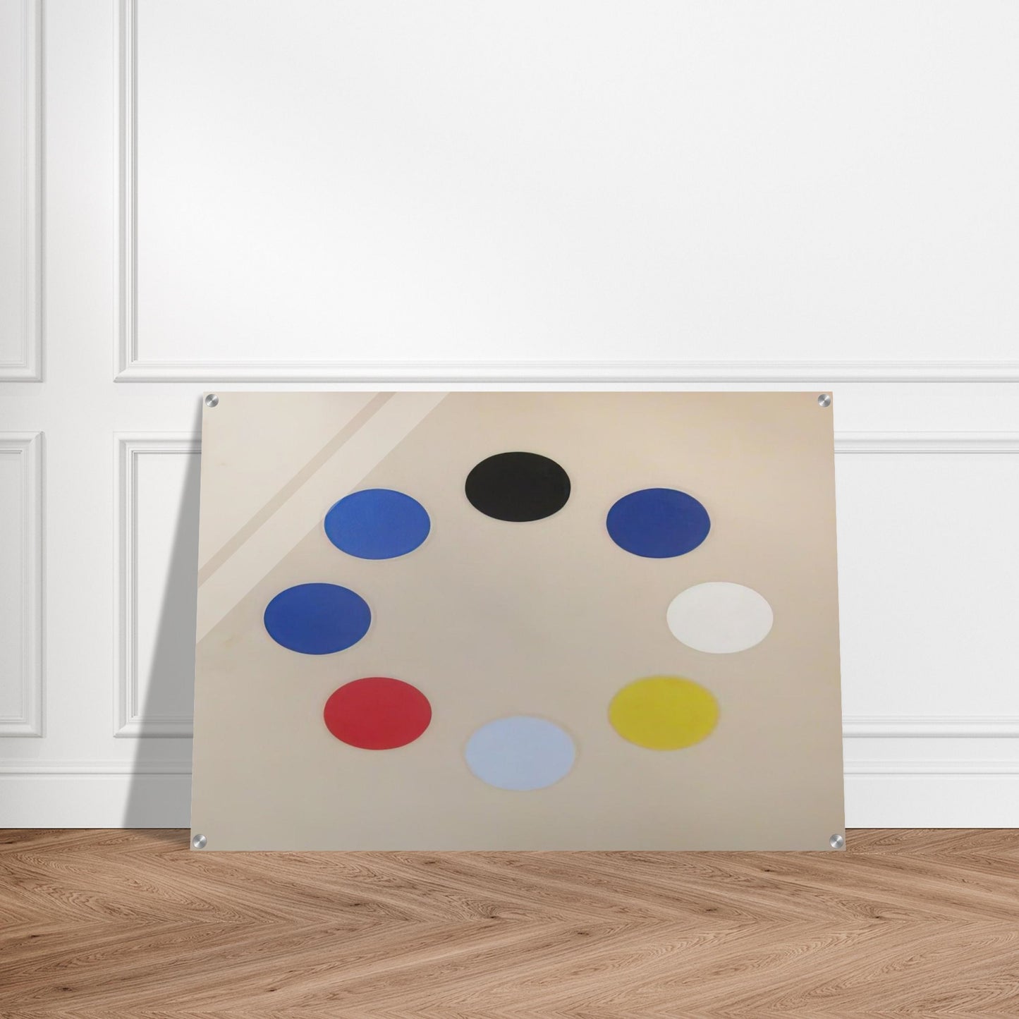 Untitled Black Star - 1965 - Thomas Downing Acrylic Print - 70x100 cm / 28x40″ inches
