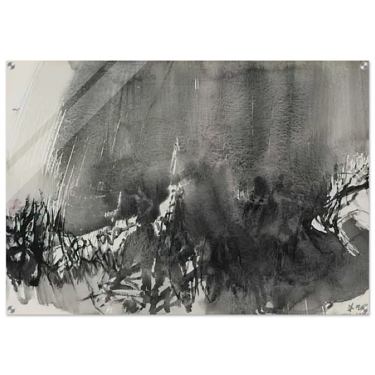 UNTITLED 1963 - Chu teh Chun Acrylic Print - 70x100 cm / 28x40″ inches